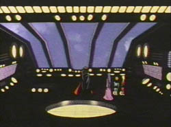 The original bridge design from Space Pirate and the 999 films.